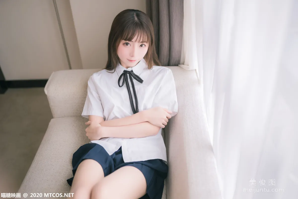 [喵糖映画] JKL.012 《夏季校服JK制服》 写真集40