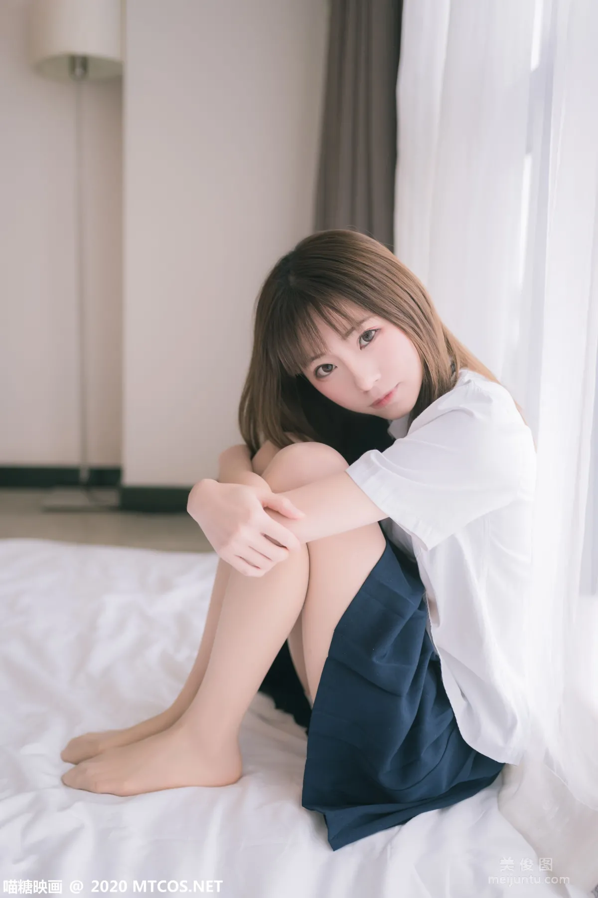 [喵糖映画] JKL.012 《夏季校服JK制服》 写真集10