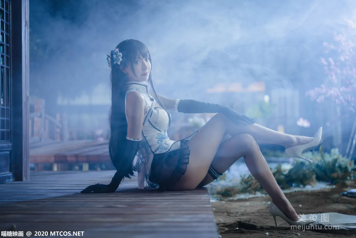 [喵糖映画] HML.014 《瓶儿旗袍》 写真集17