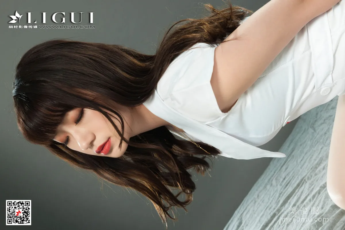 [丽柜美束Ligui] Model 安娜 《绳艺捆绑》 写真集44