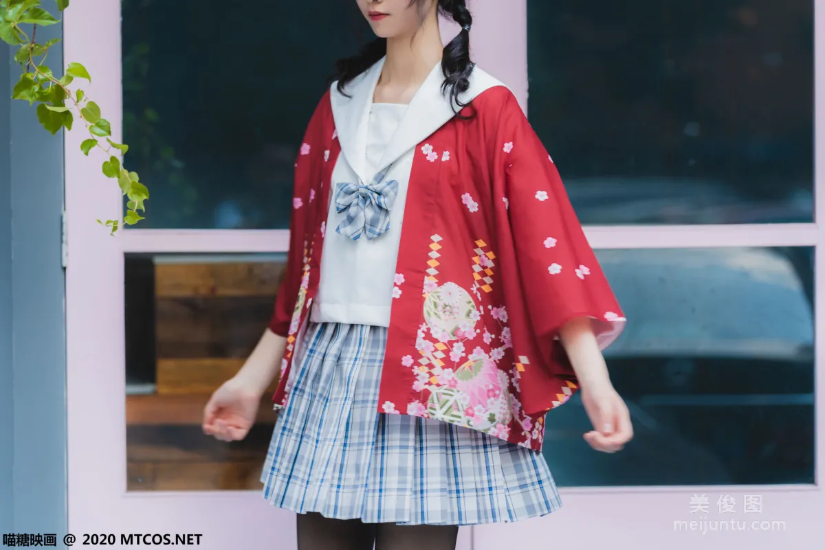 [喵糖映画]  JKL.018 《户外JK制服》 写真集8