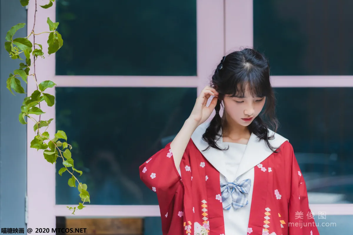 [喵糖映画]  JKL.018 《户外JK制服》 写真集3