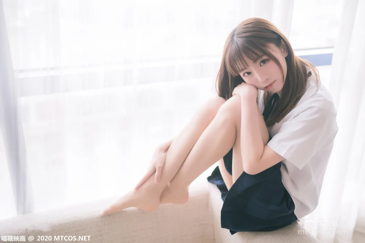 [喵糖映画] JKL.012 《夏季校服JK制服》 写真集37