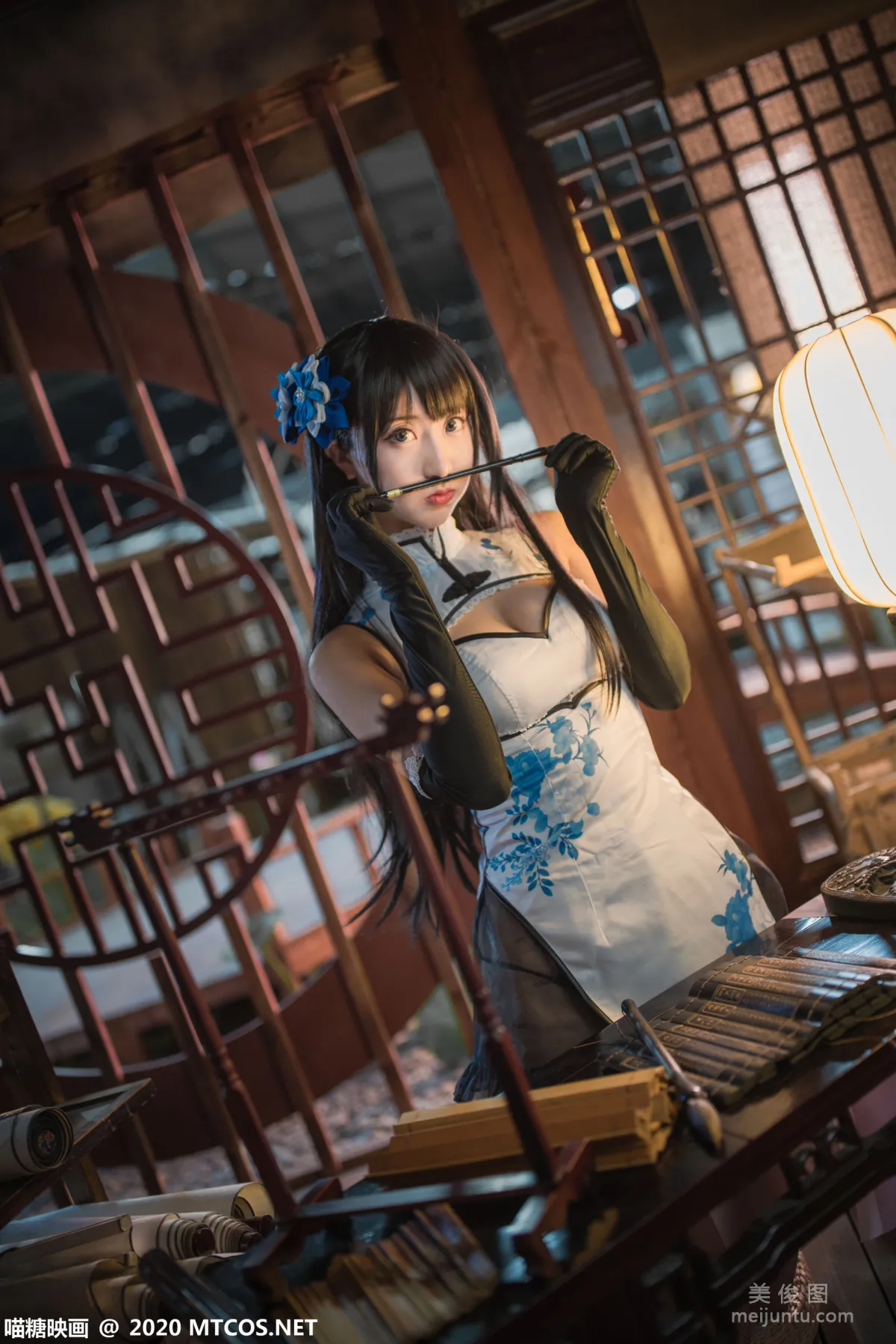 [喵糖映画] HML.014 《瓶儿旗袍》 写真集47