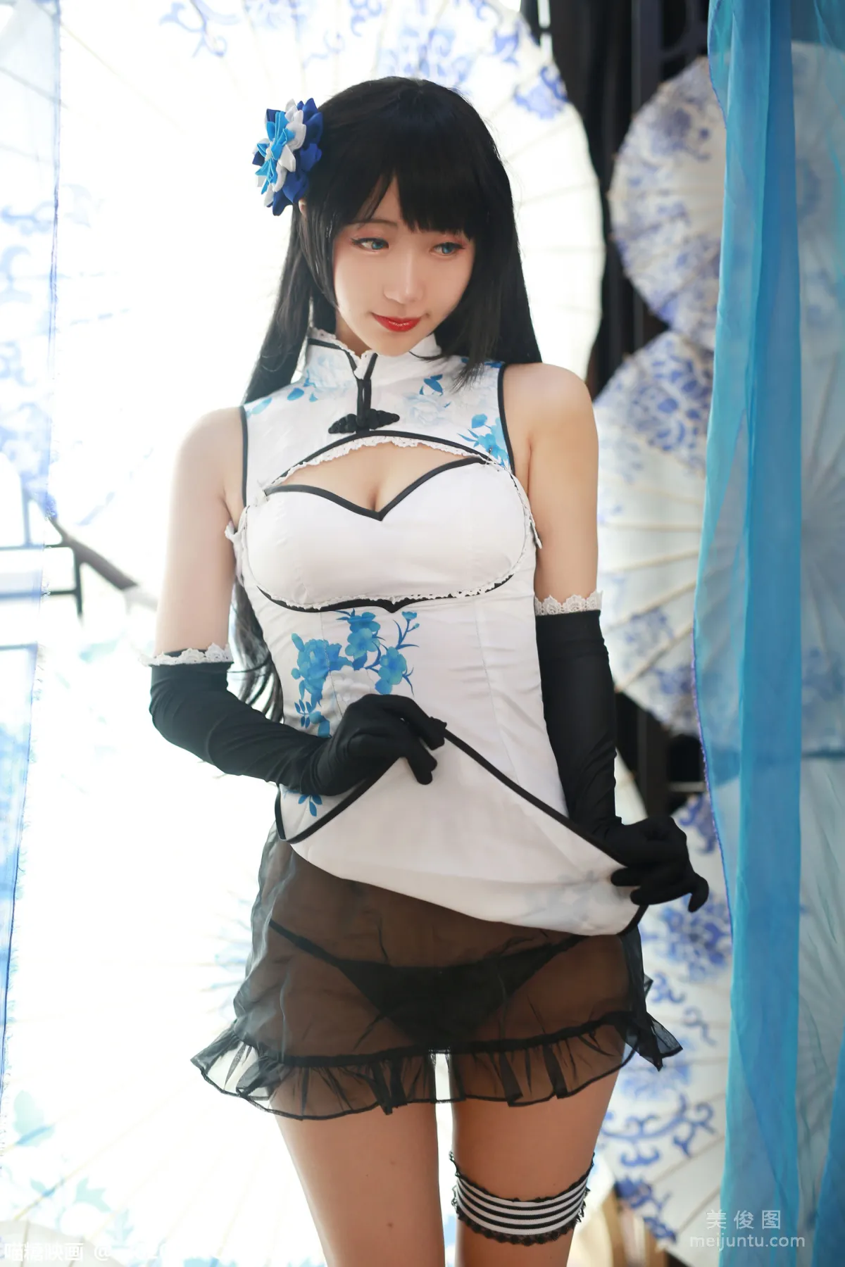 [喵糖映画] HML.014 《瓶儿旗袍》 写真集42