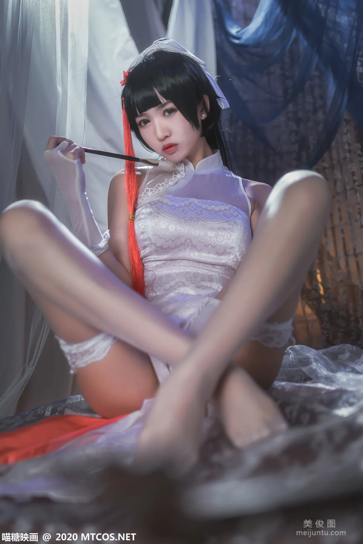 [喵糖映畫] HML.015 《高雄銀紅旗袍》 寫真集 14