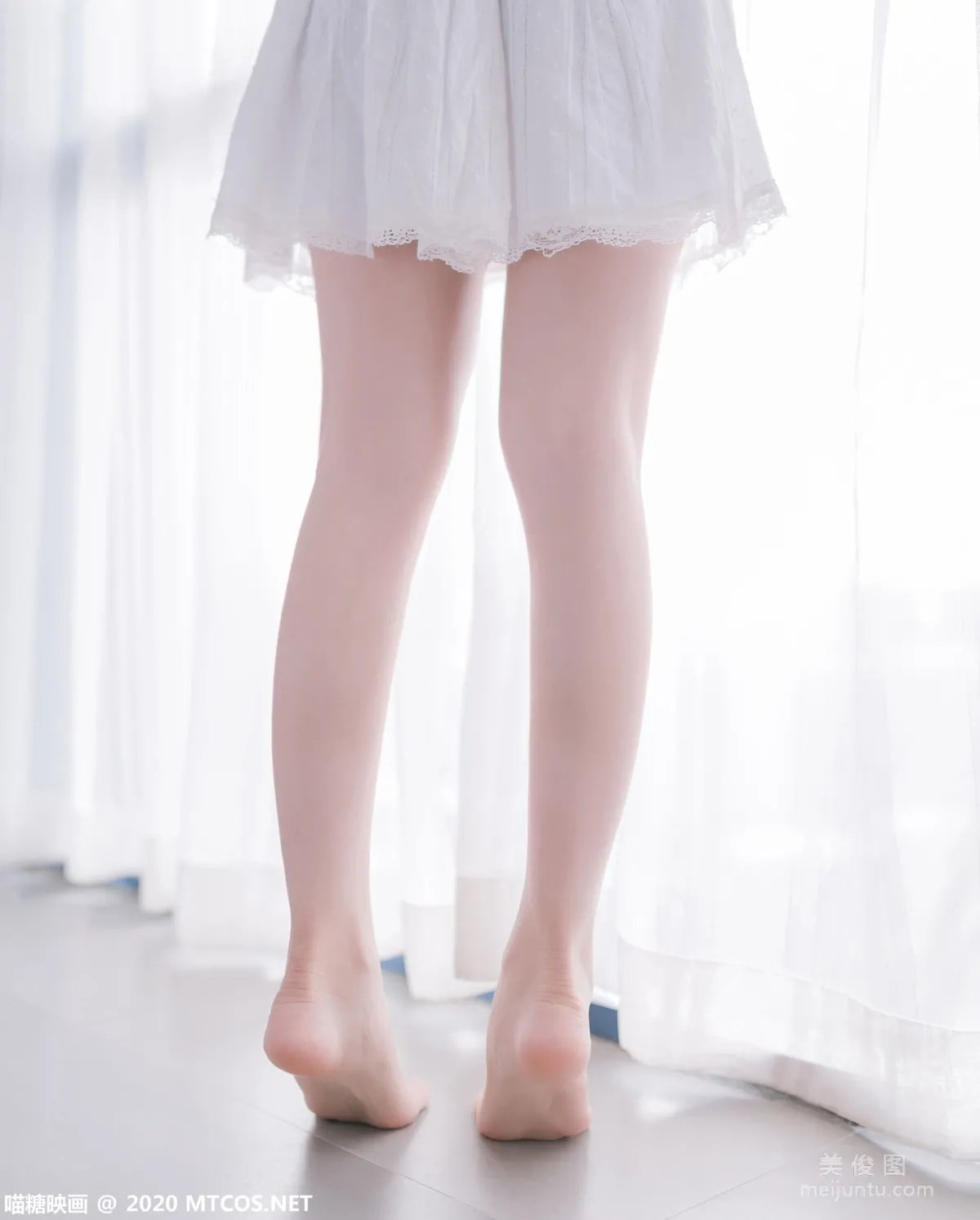 [喵糖映画] VOL.177 《白裙少女》 写真集8