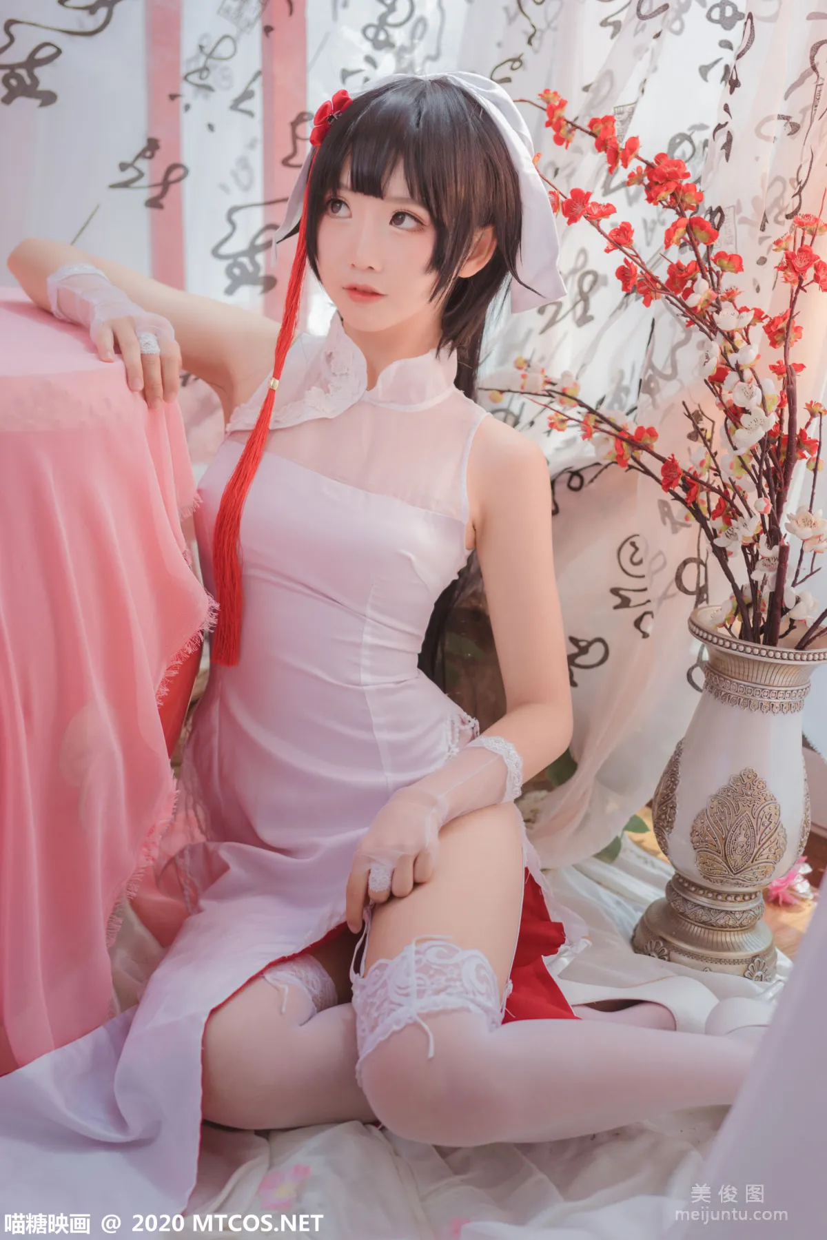 [喵糖映画] HML.017 《高雄白旗袍》 写真集15