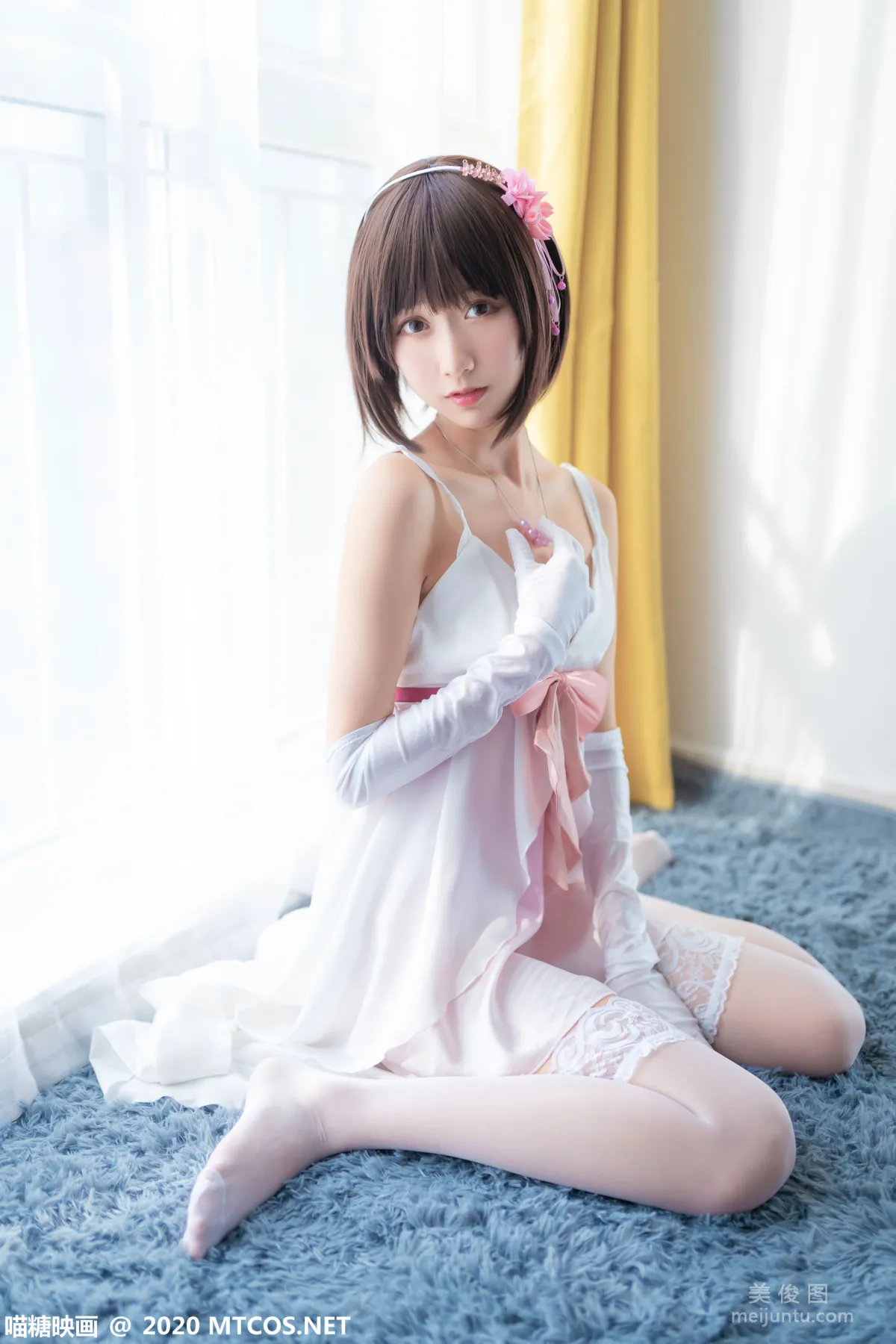 [喵糖映画] VOL.180 《加藤惠礼服》 写真集18