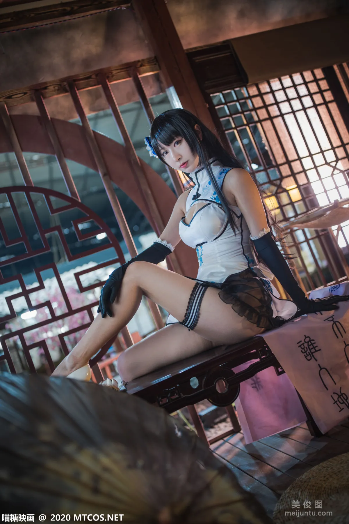 [喵糖映画] HML.014 《瓶儿旗袍》 写真集5