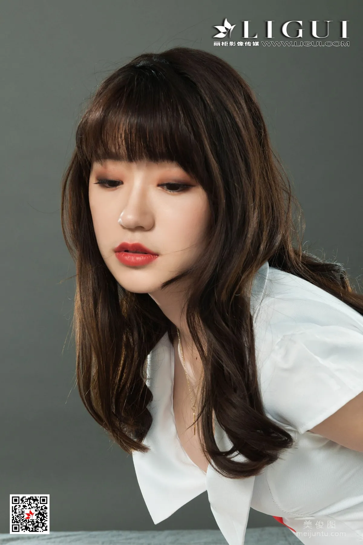 [丽柜美束Ligui] Model 安娜 《绳艺捆绑》 写真集8