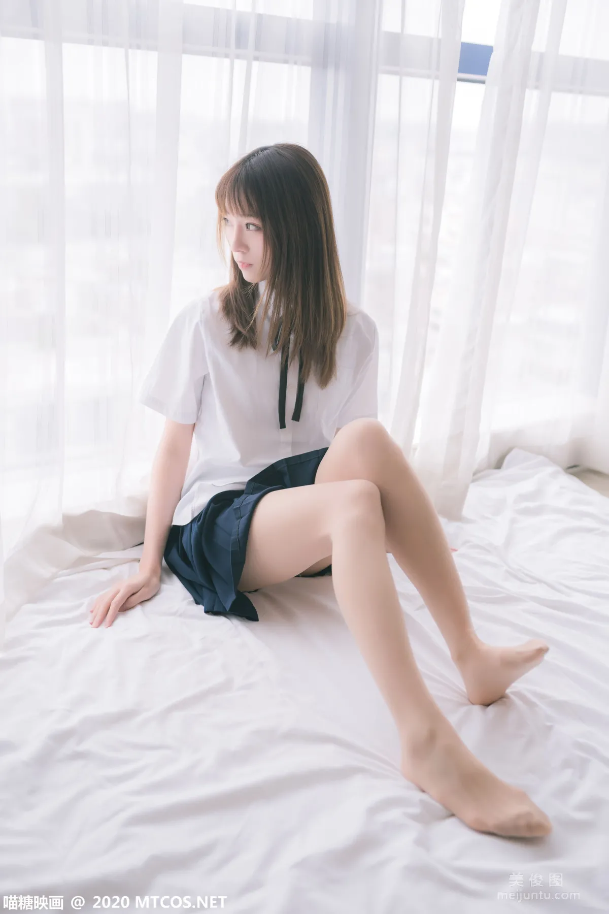 [喵糖映画] JKL.012 《夏季校服JK制服》 写真集5