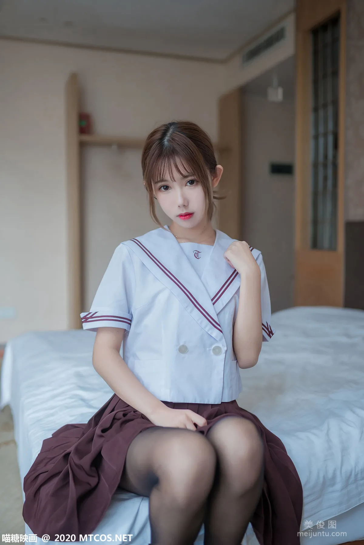 [喵糖映画] JKL.015 灰裙JK制服43