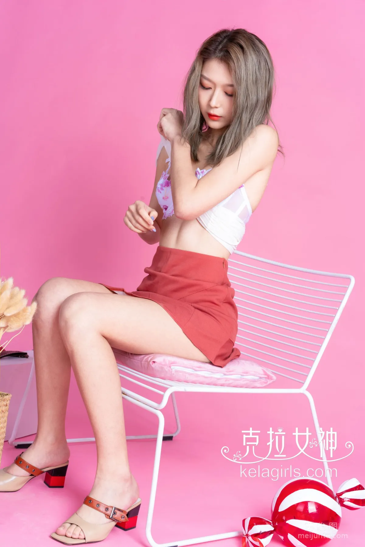 [克拉女神Kelagirls]  欣妮 《入职检查》 写真集17