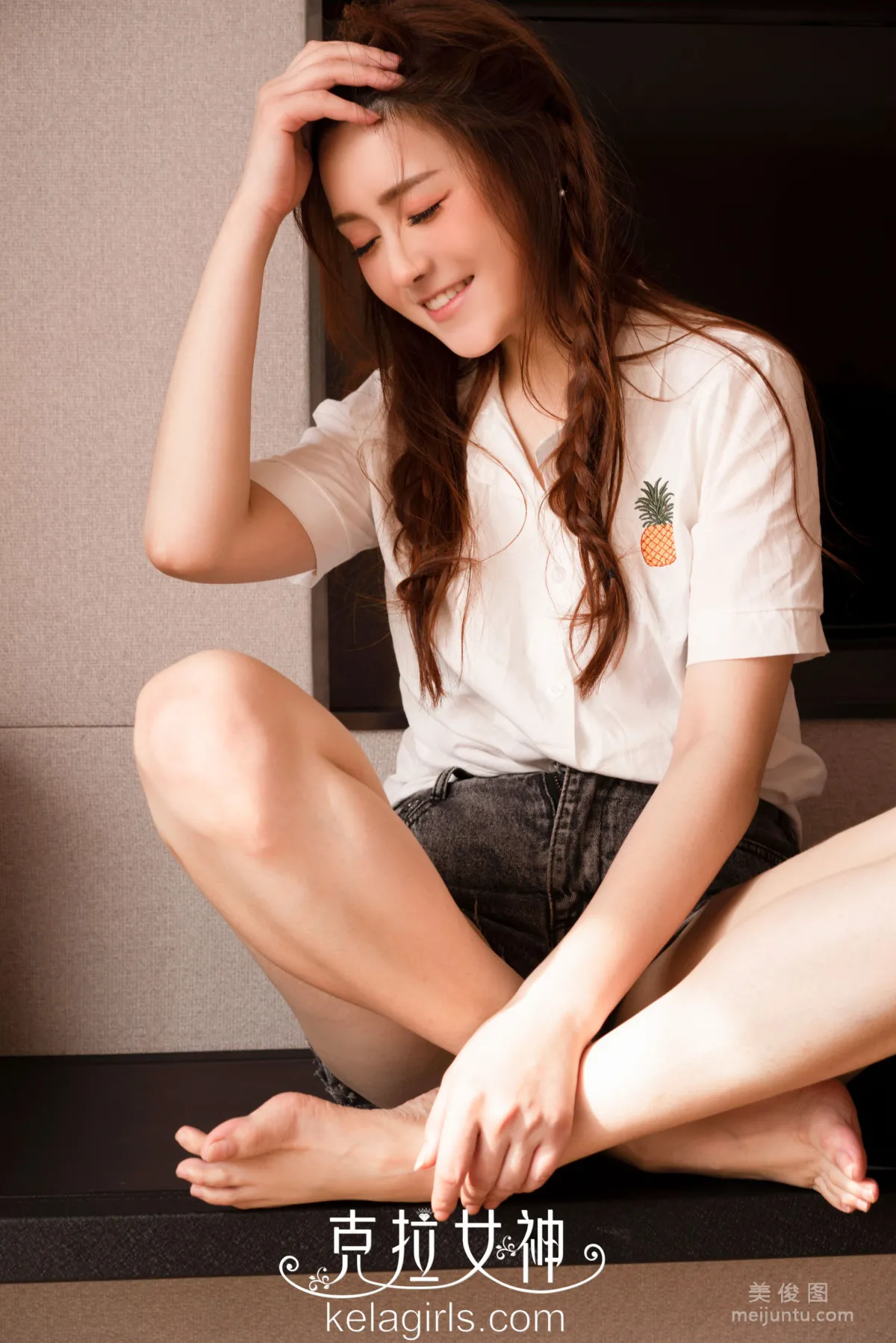 [克拉女神Kelagirls] 汶汶 《滋潤護足》 寫真集 22