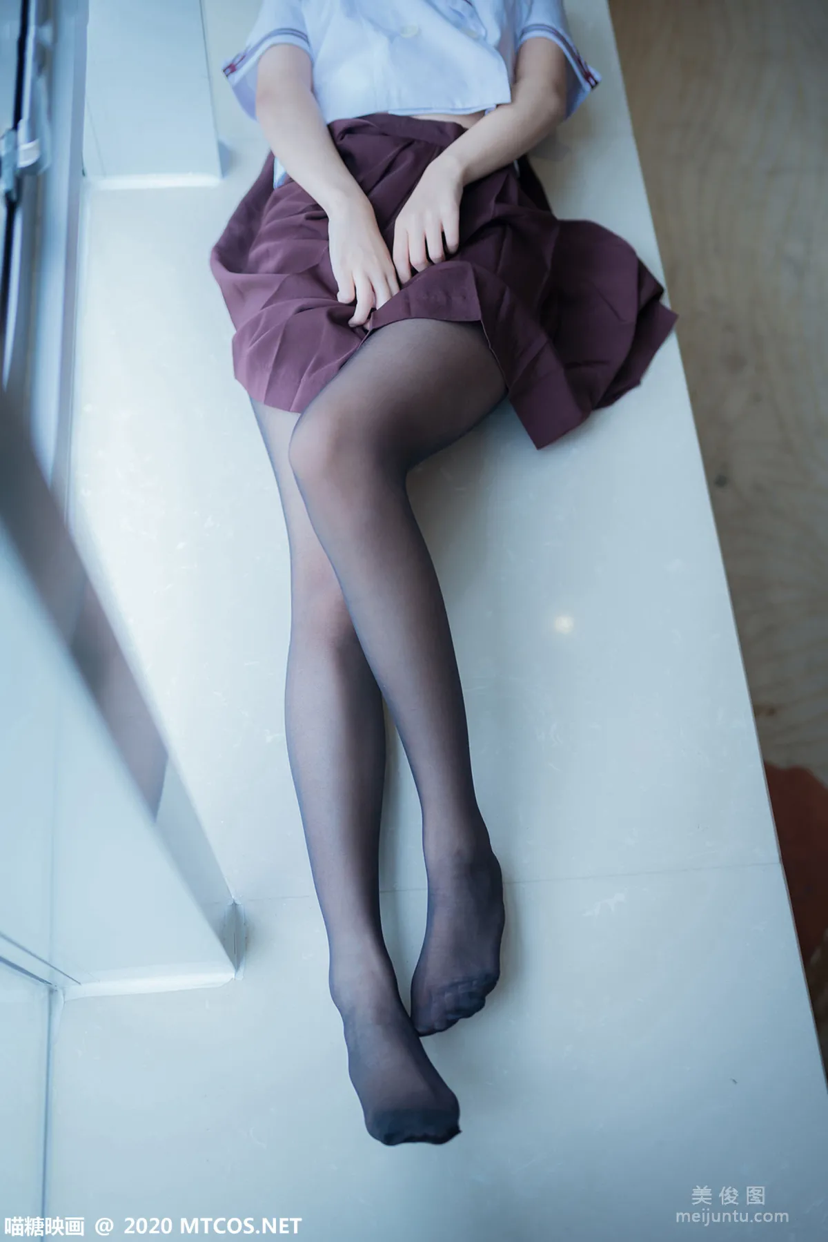 [喵糖映画] JKL.015 灰裙JK制服3