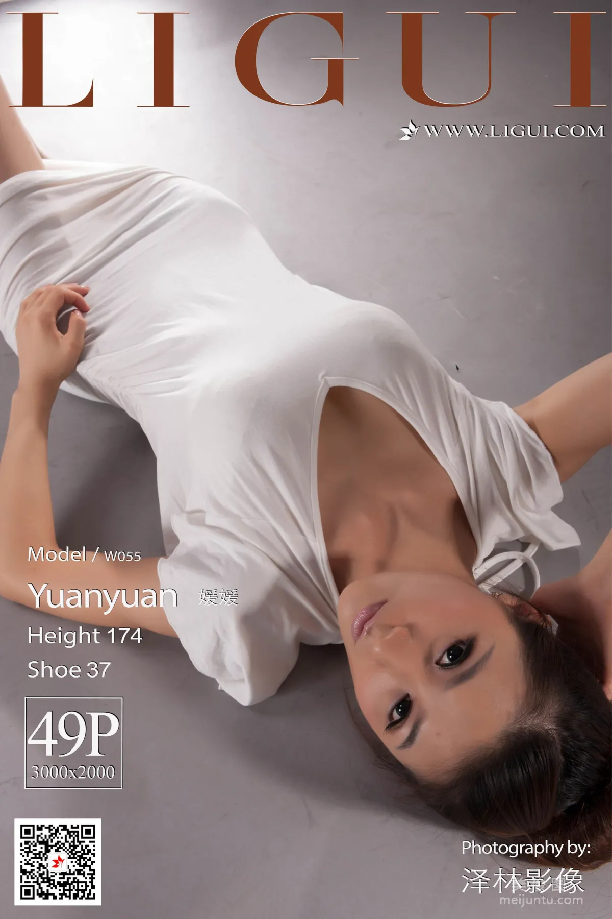 [丽柜Ligui] Model 媛媛 《棚拍丽人》 写真集1