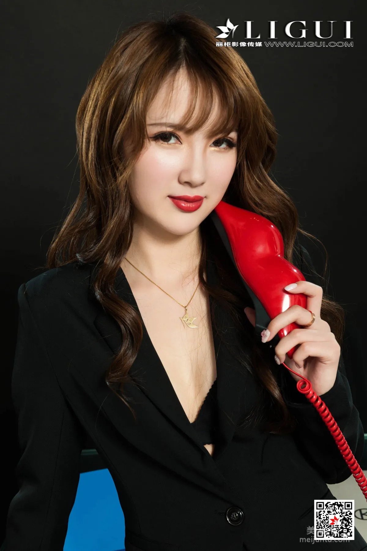 [丽柜Ligui] Model 天天 《肉丝女郎》 写真集30