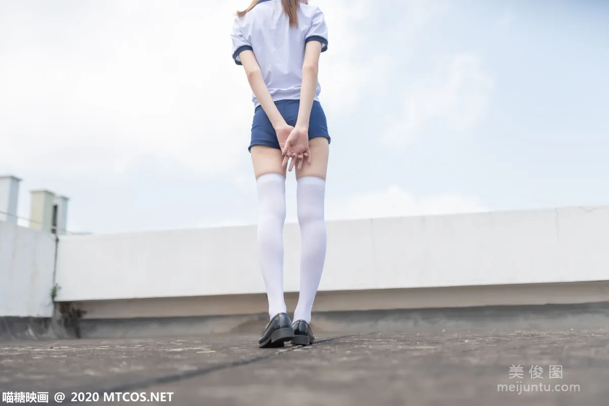 [喵糖映画] VOL.182 《白袜体操服》 写真集50
