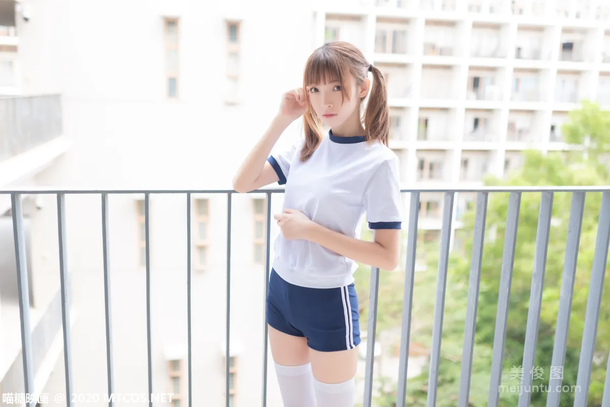 [喵糖映画] VOL.182 《白袜体操服》 写真集5
