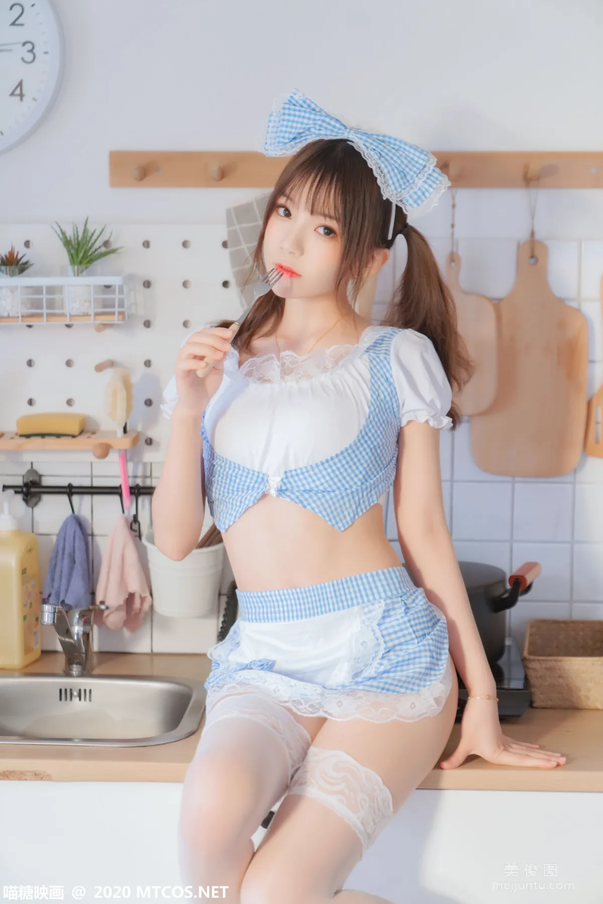 [喵糖映画] VOL.190 《娇妻厨娘》 写真集9