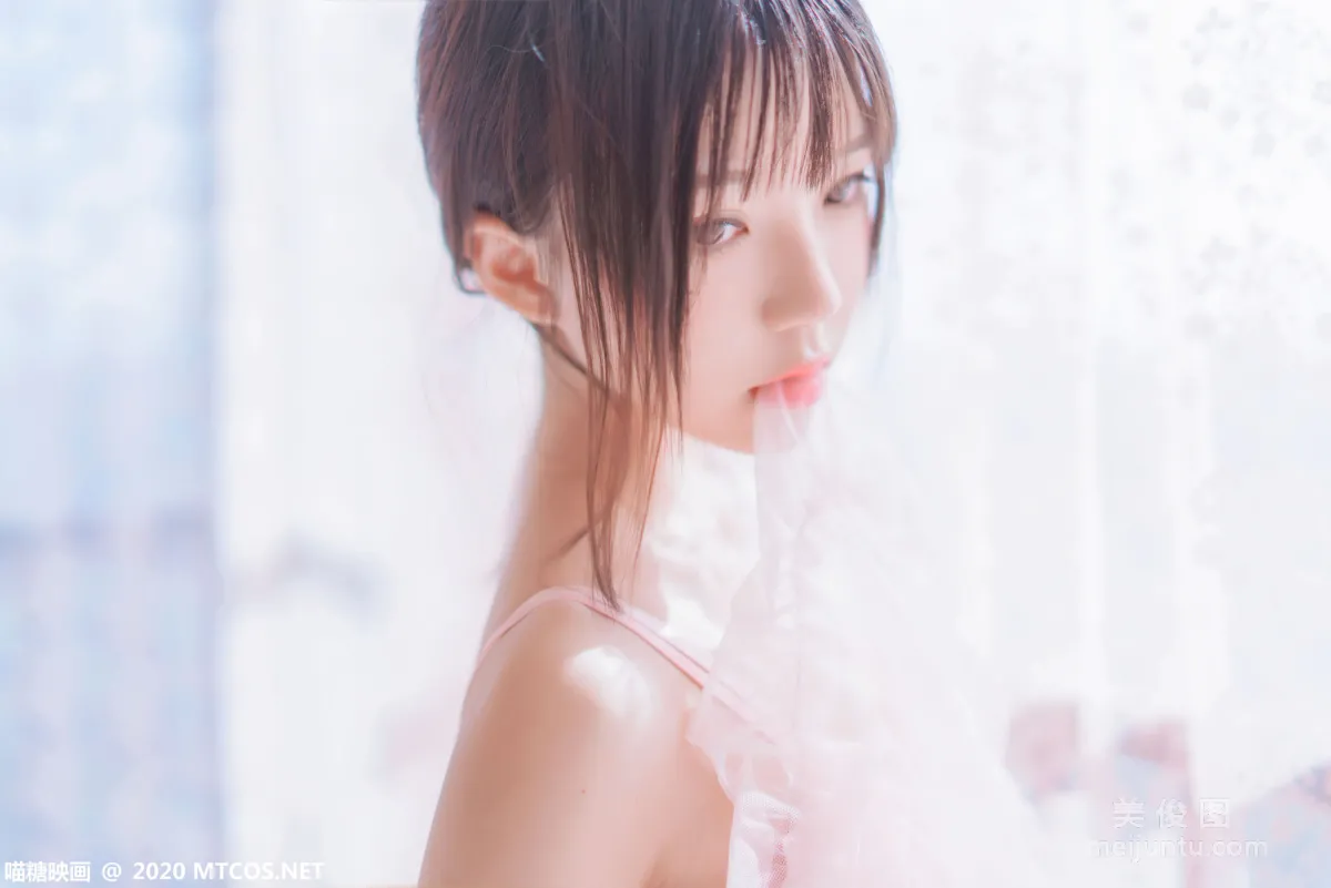 [喵糖映画] VOL.189 《粉系轻纱》 写真集17