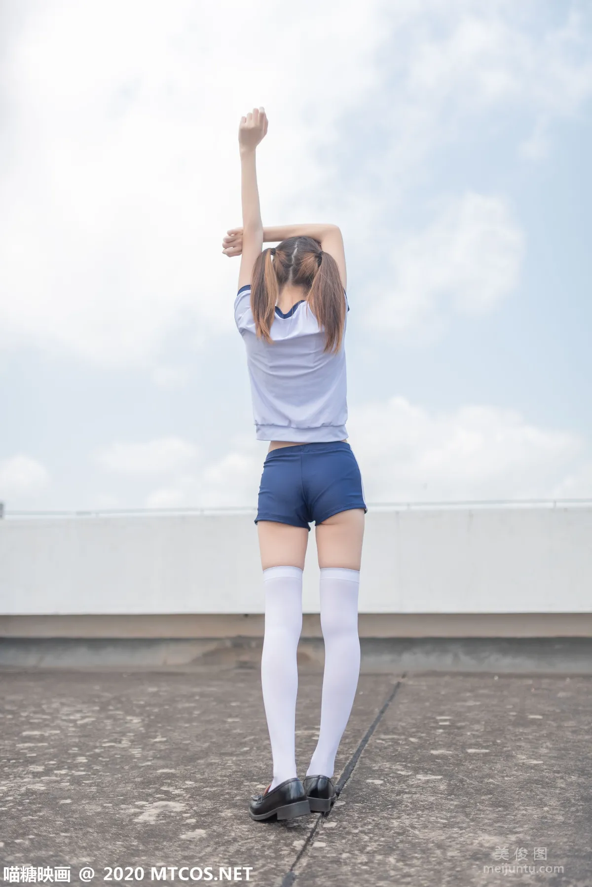[喵糖映画] VOL.182 《白袜体操服》 写真集31
