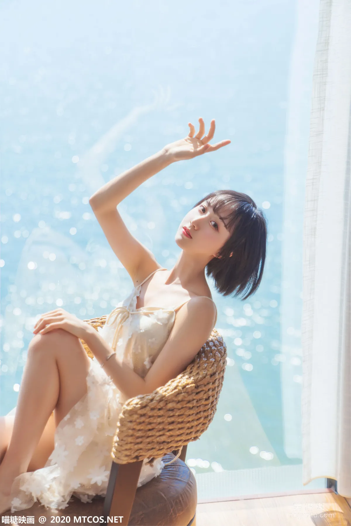 [喵糖映画] VOL.201 《暖阳的海》 写真集1