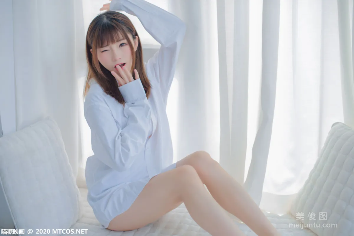 [喵糖映画] VOL.209 《男友的白衬衫》 写真集11