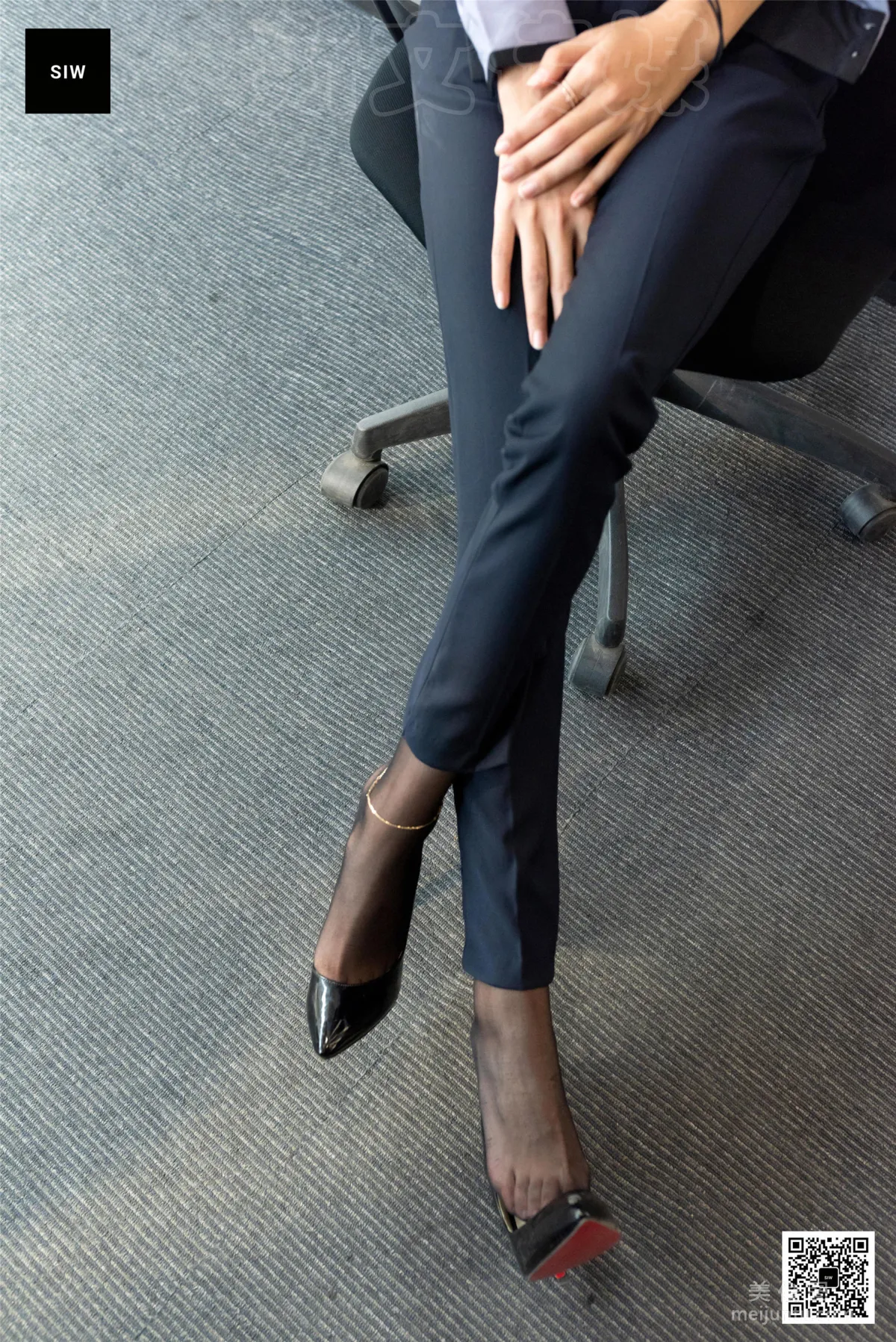 [斯文传媒SIW] 蓉儿 《女总裁职业白领制服衬衣长裤工装》 写真集48