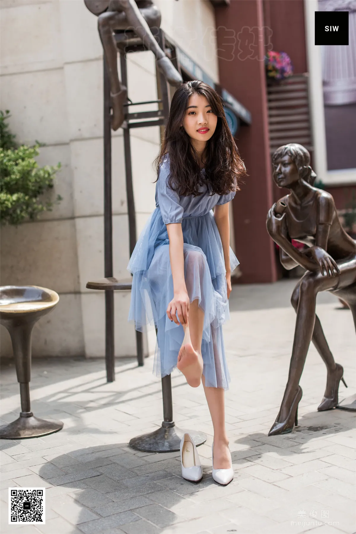 [斯文传媒SIW] 蓉儿 《蓝裙天使》 写真集10