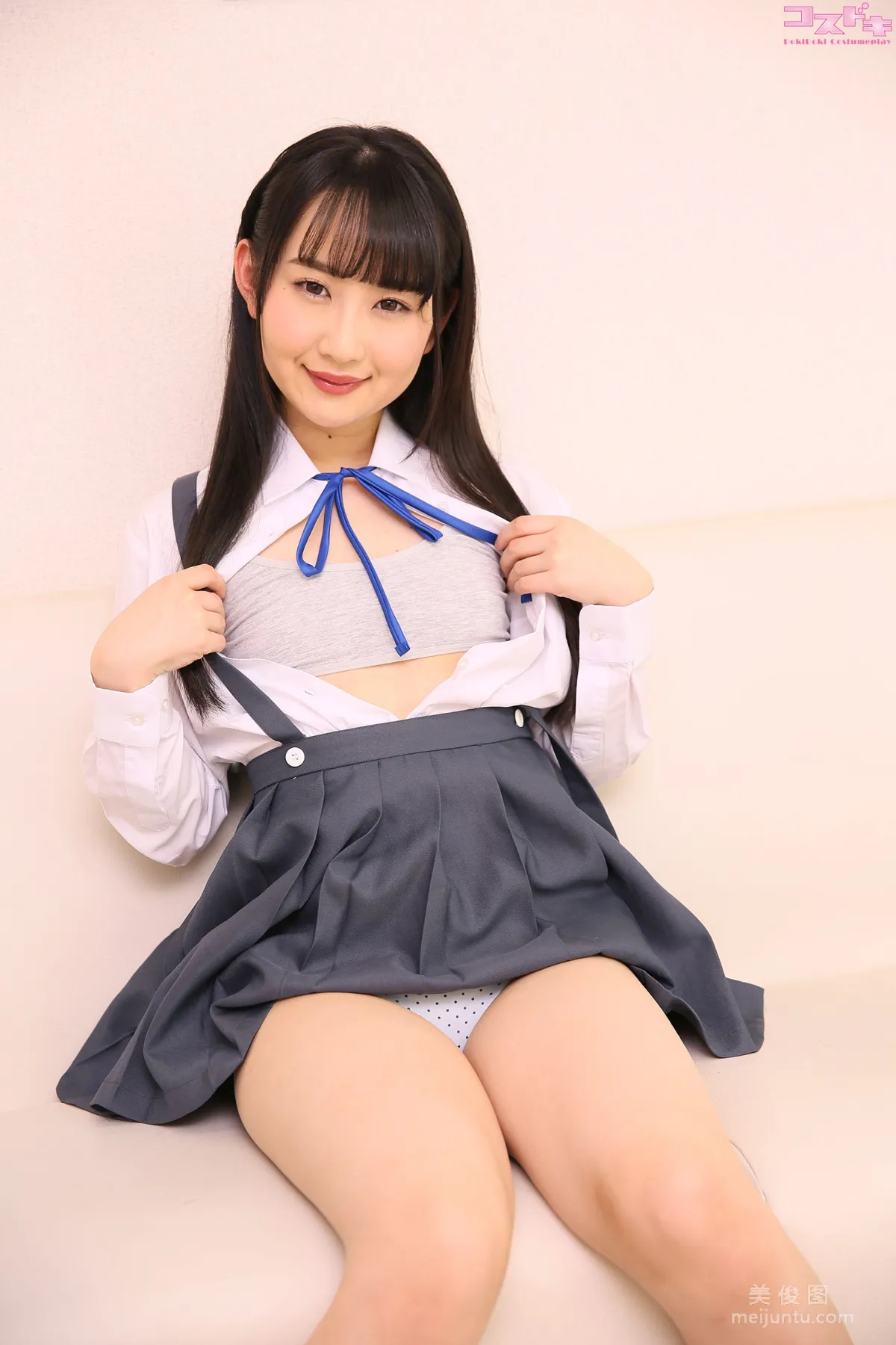 [Cosdoki] 神坂ひなの kamisakahinano_pic_seifukutsuri1+2 寫真集 53