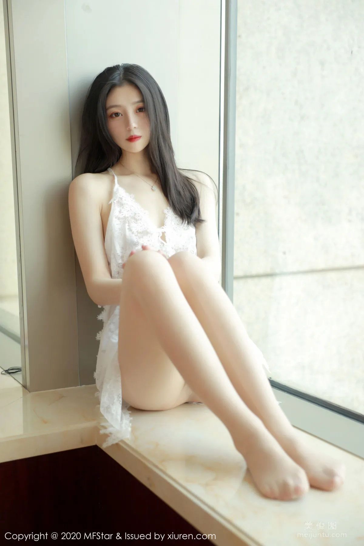 [模範學院MFStar] Vol.315 言沫 《絲襪美腿誘惑》 寫真集 5