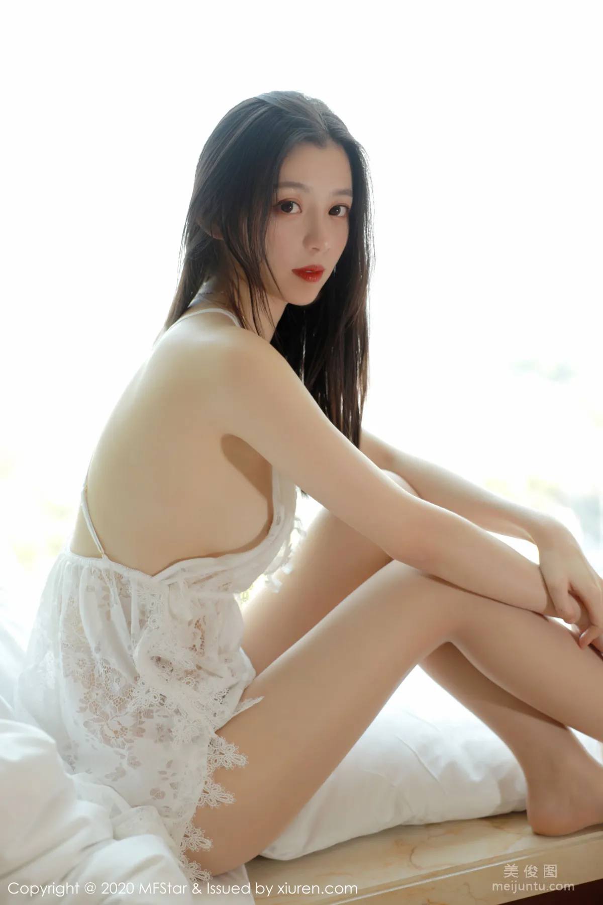 [模範學院MFStar] Vol.315 言沫 《絲襪美腿誘惑》 寫真集 37