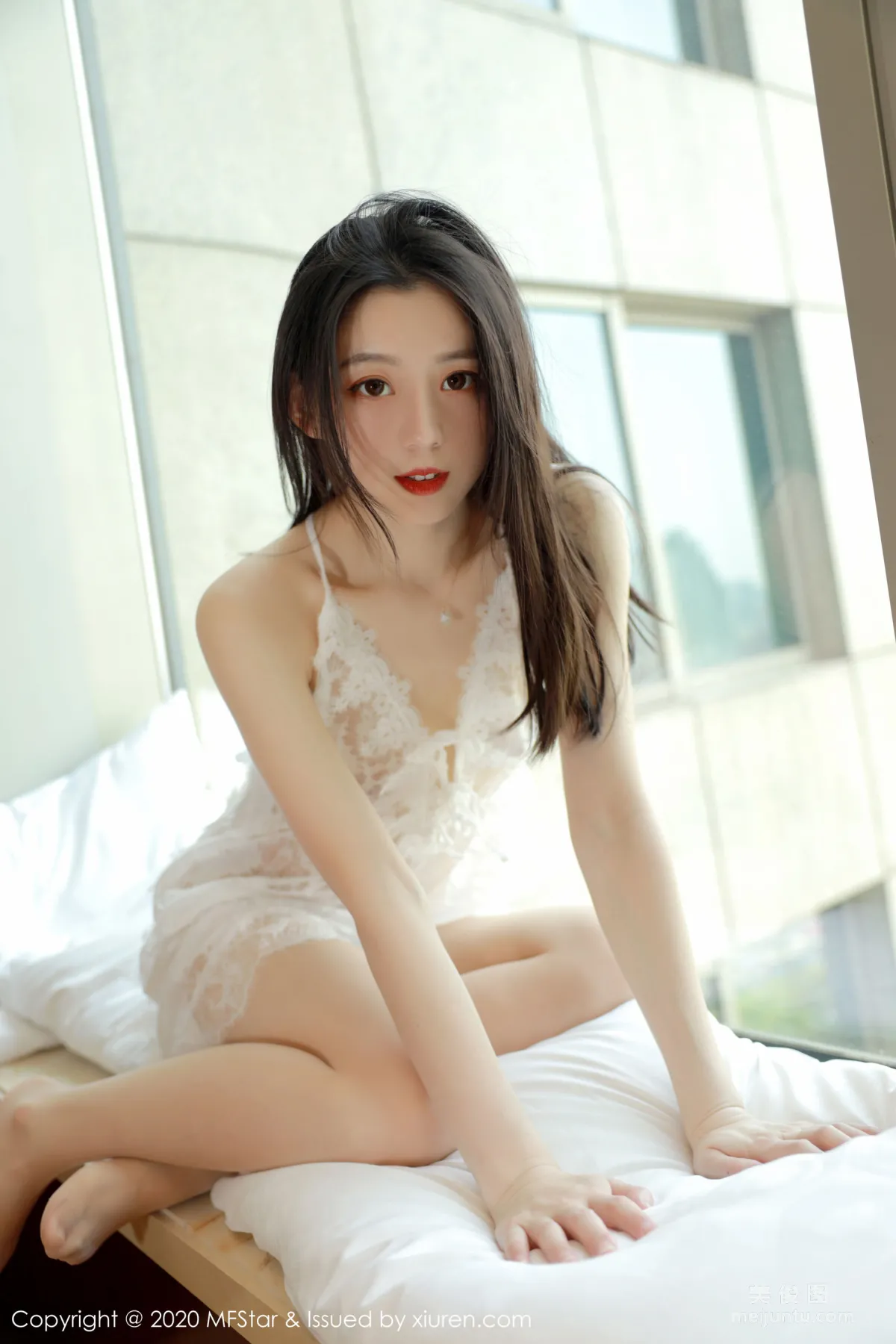 [模範學院MFStar] Vol.315 言沫 《絲襪美腿誘惑》 寫真集 18
