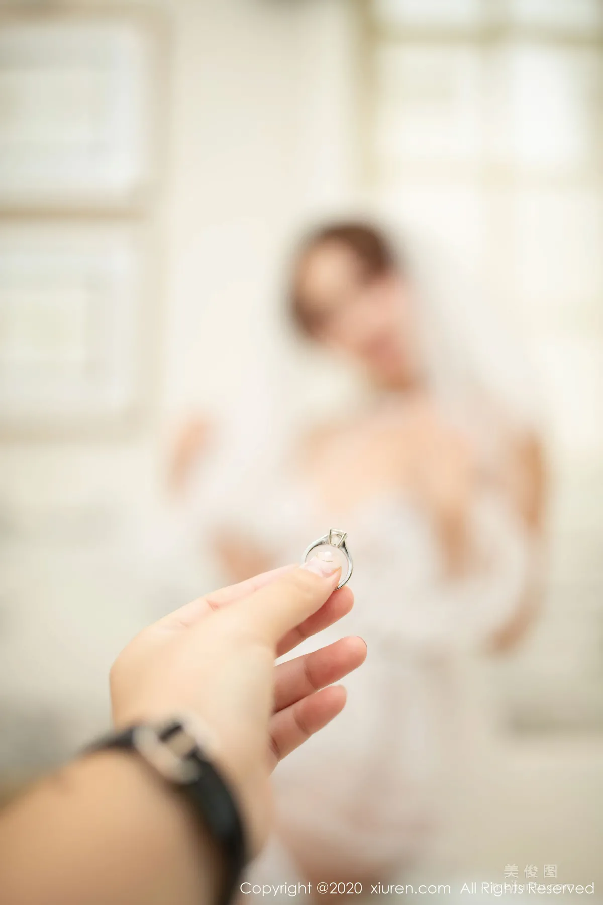 [秀人XiuRen] No.2277 陶喜樂_lele 《夢幻柔情的唯美婚紗》 寫真集 4