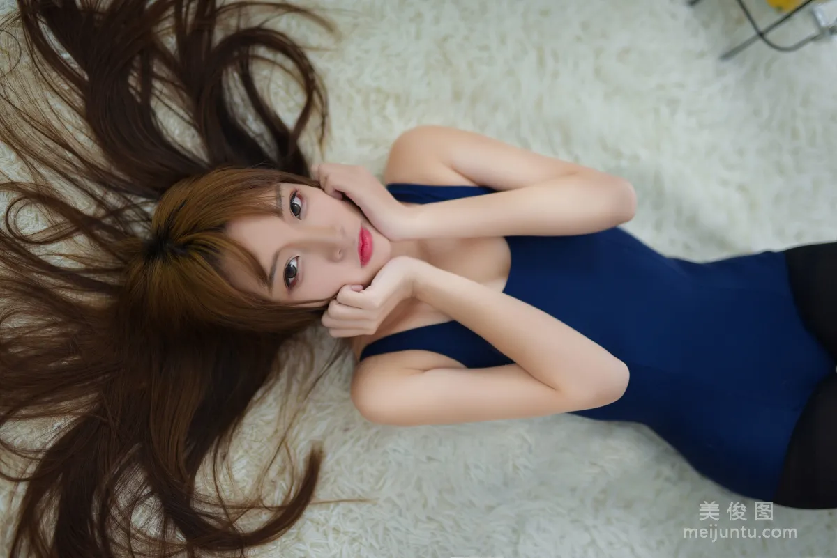 [COS福利] 二佐Nisa 《死库水 黑丝》 写真集18