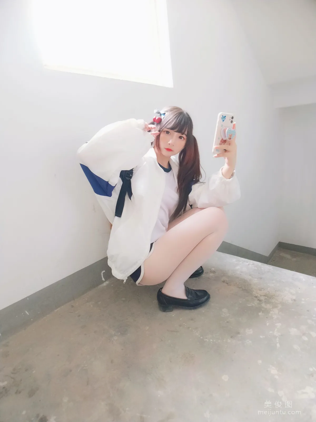 二次元美女古川kagura 《白絲體操運動服》 寫真集 4