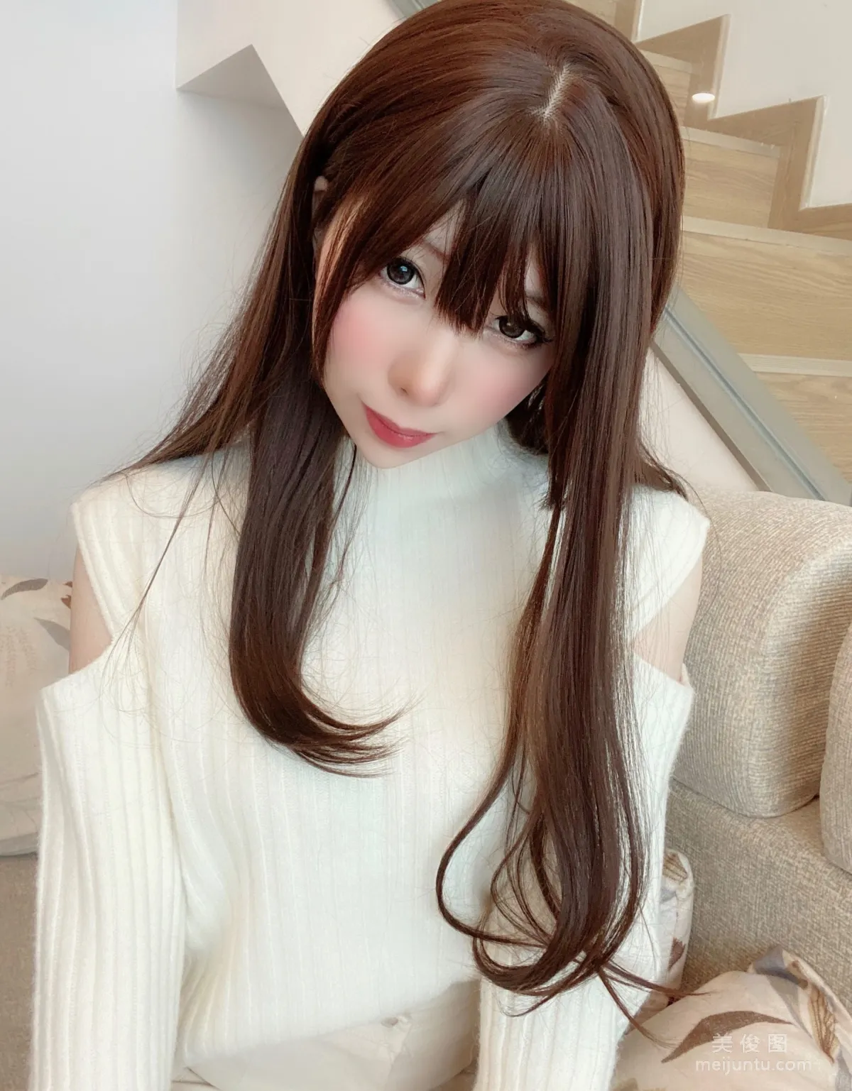 [COS福利] 二次元巨乳美女鹿野希 《草莓女友》 寫真集 2