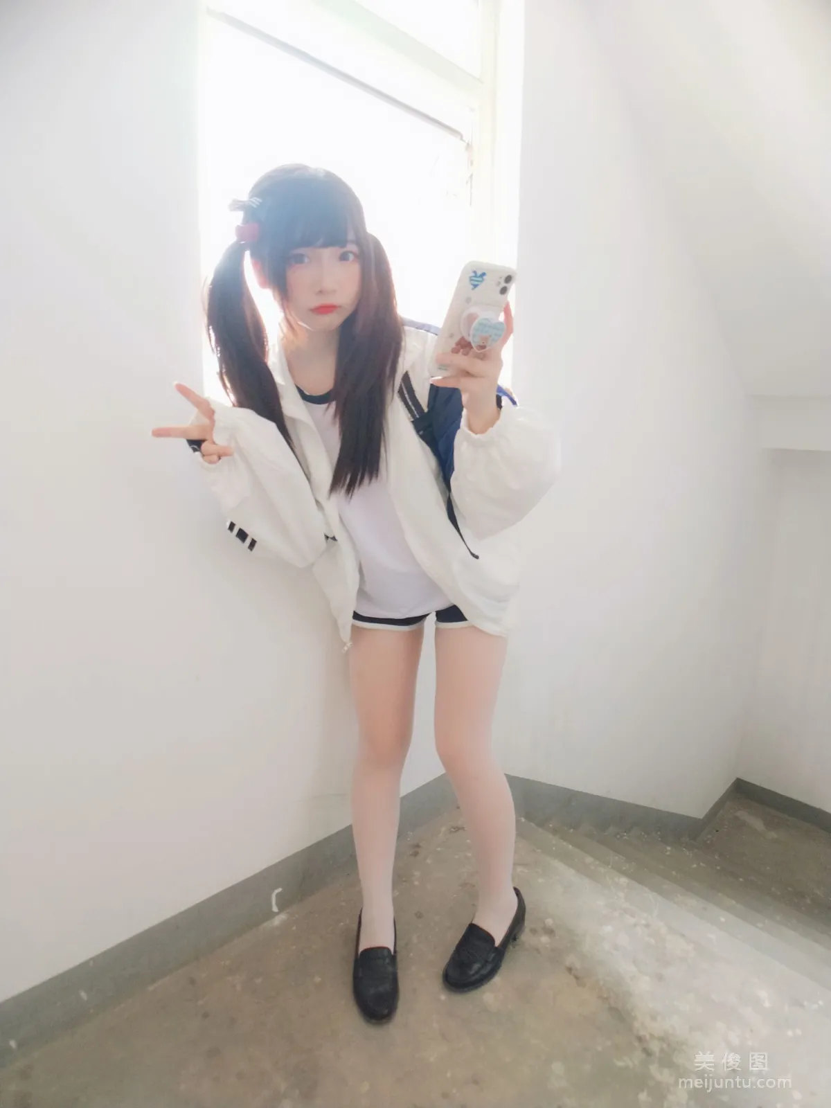 二次元美女古川kagura 《白絲體操運動服》 寫真集 13