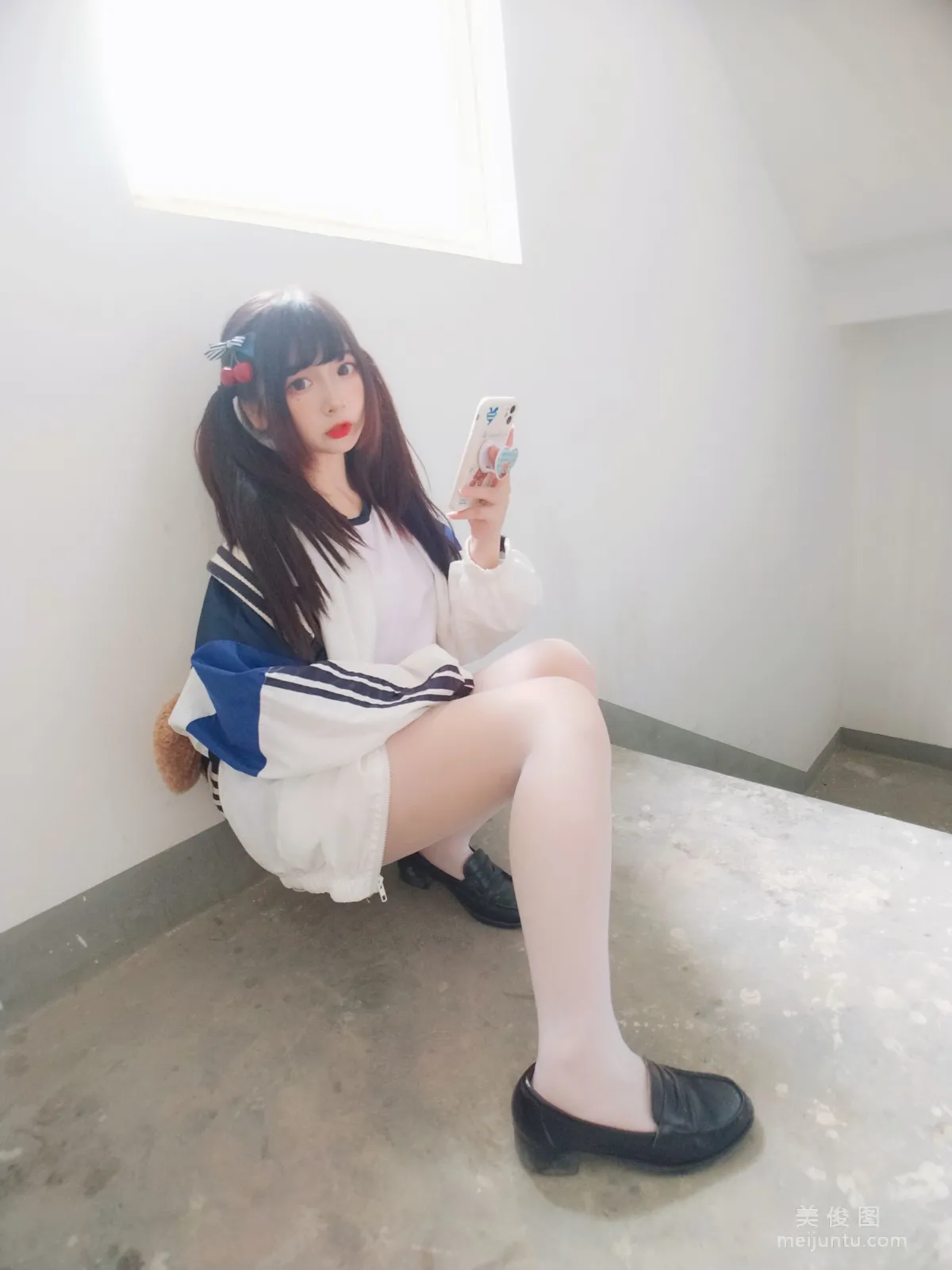 二次元美女古川kagura 《白絲體操運動服》 寫真集 7