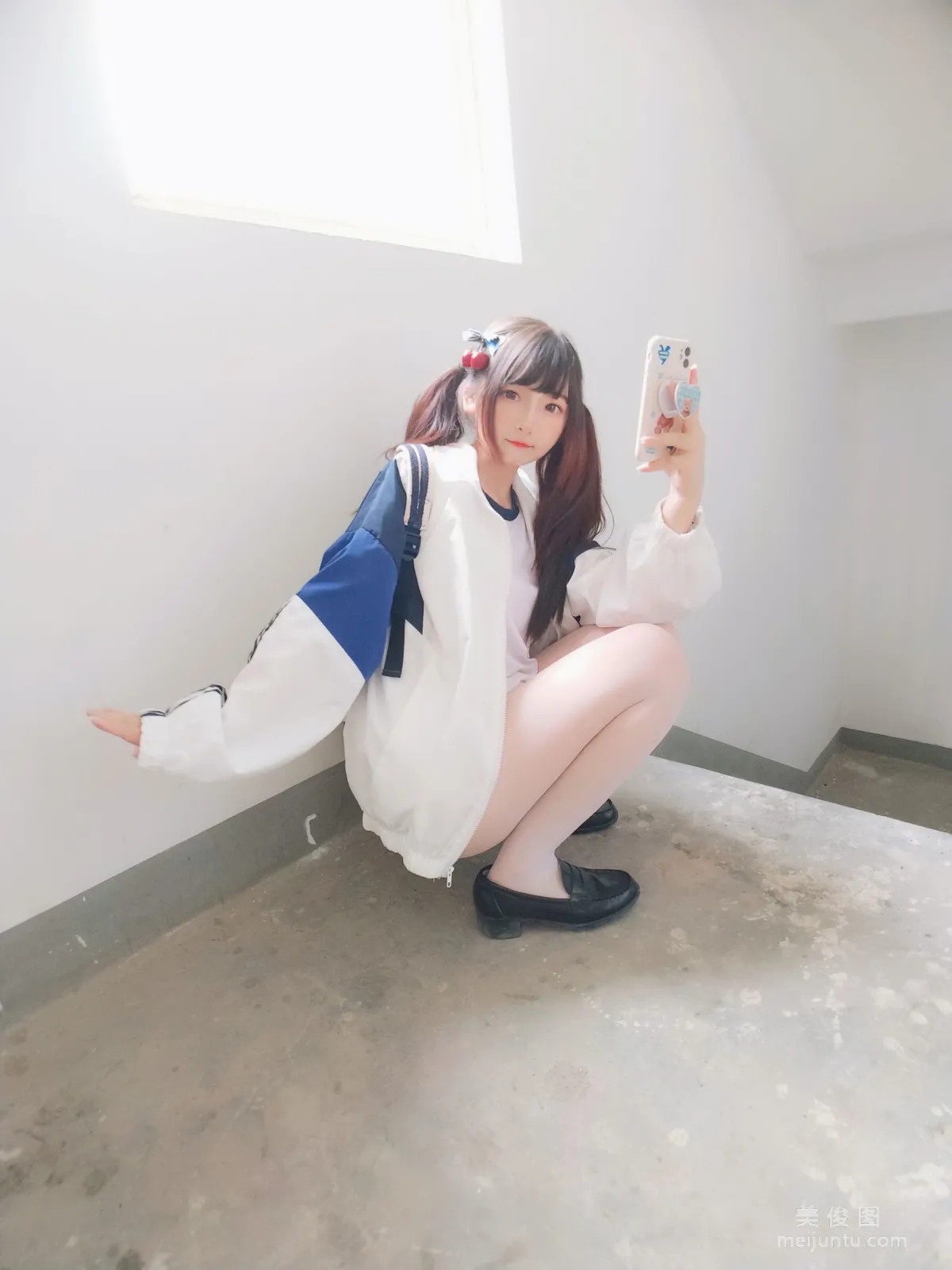 二次元美女古川kagura 《白絲體操運動服》 寫真集 2