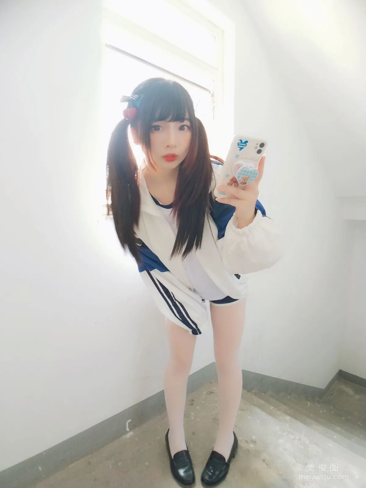 二次元美女古川kagura 《白絲體操運動服》 寫真集 11