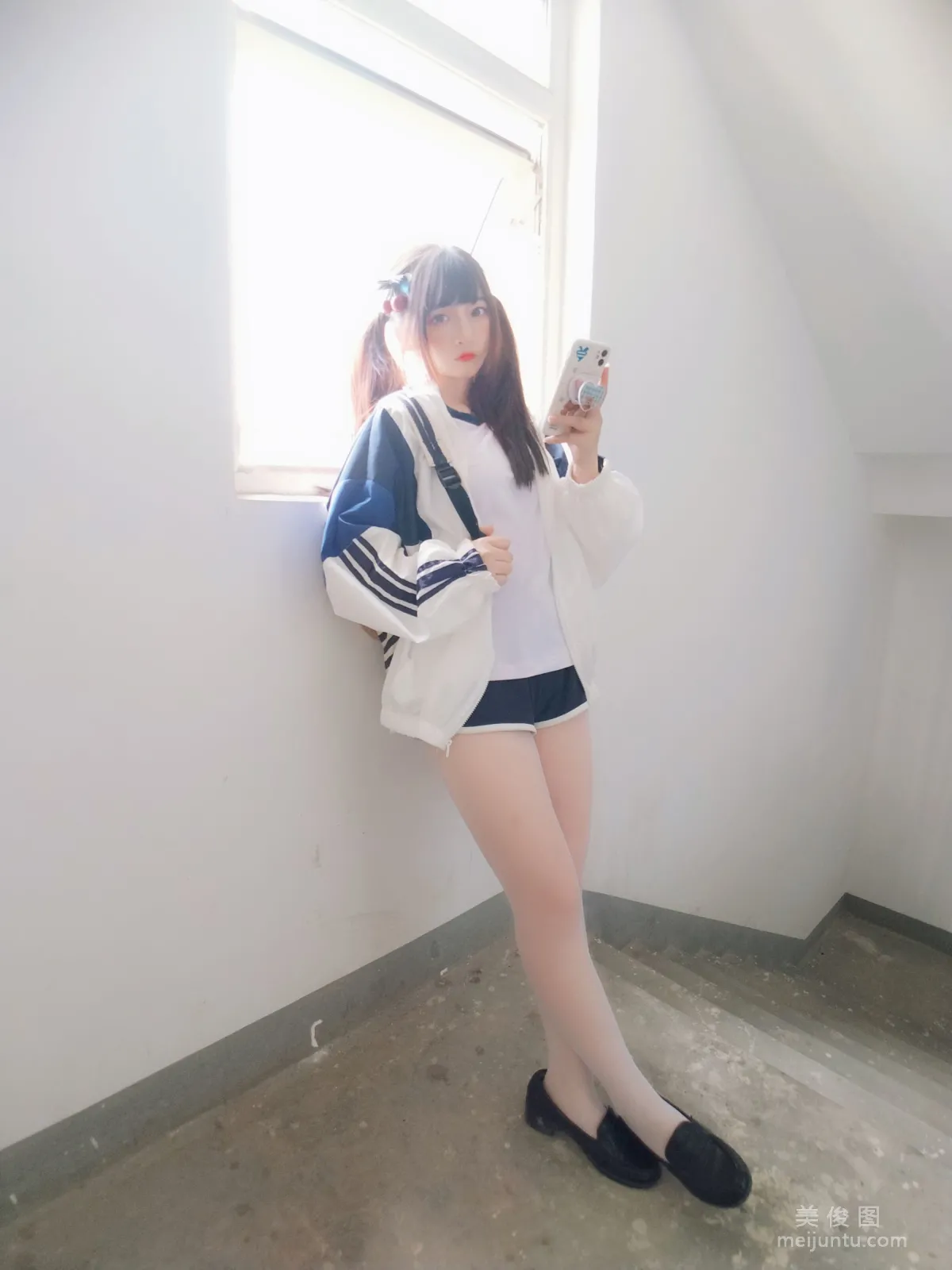 二次元美女古川kagura 《白絲體操運動服》 寫真集 18