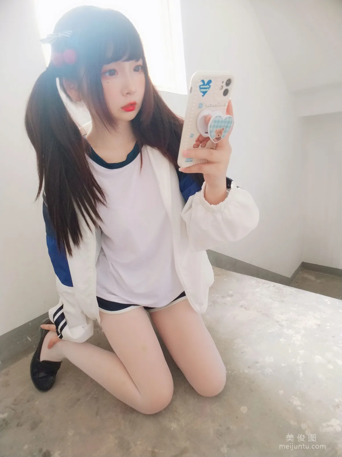 二次元美女古川kagura 《白絲體操運動服》 寫真集 5