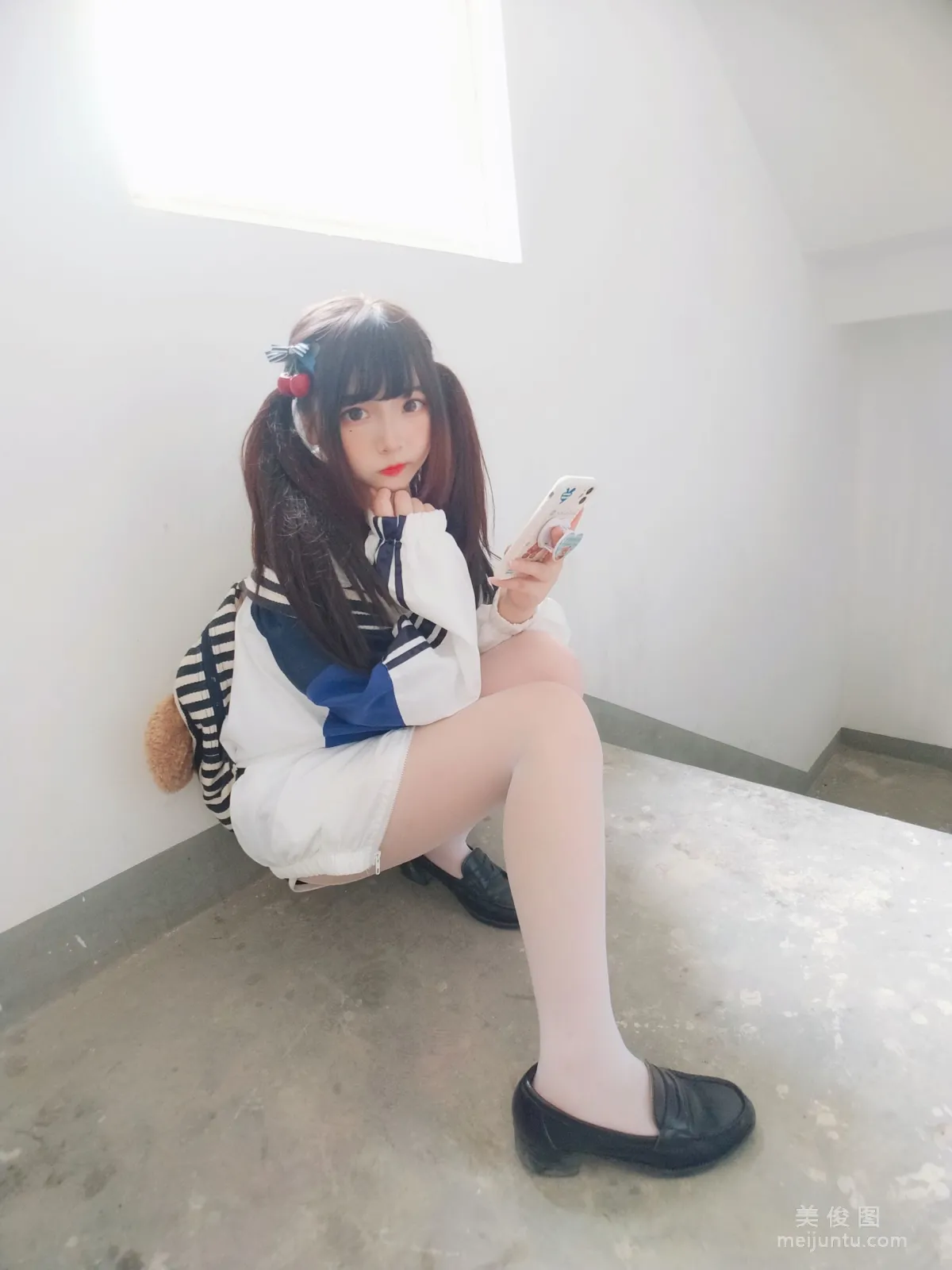 二次元美女古川kagura 《白絲體操運動服》 寫真集 9