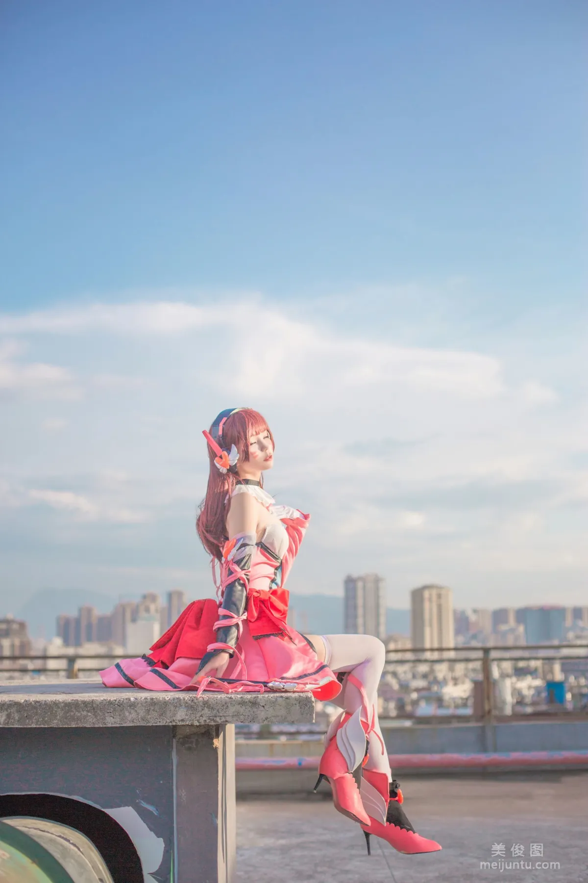 [COS福利] 動漫博主北之北 《守望先鋒 魔法少女D.VA》寫真集 3