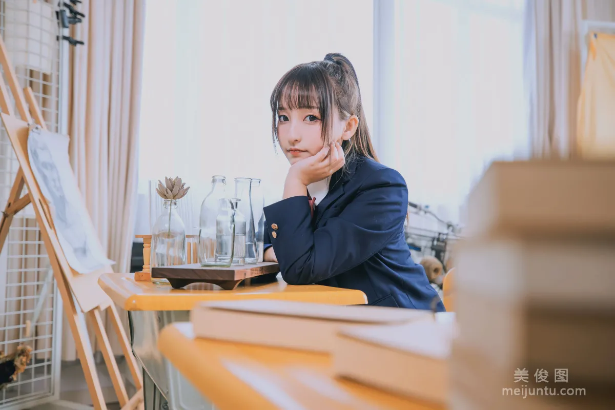 [COS福利] 蘿莉神楽闆真冬《數之歌》 百合教室 寫真集 11