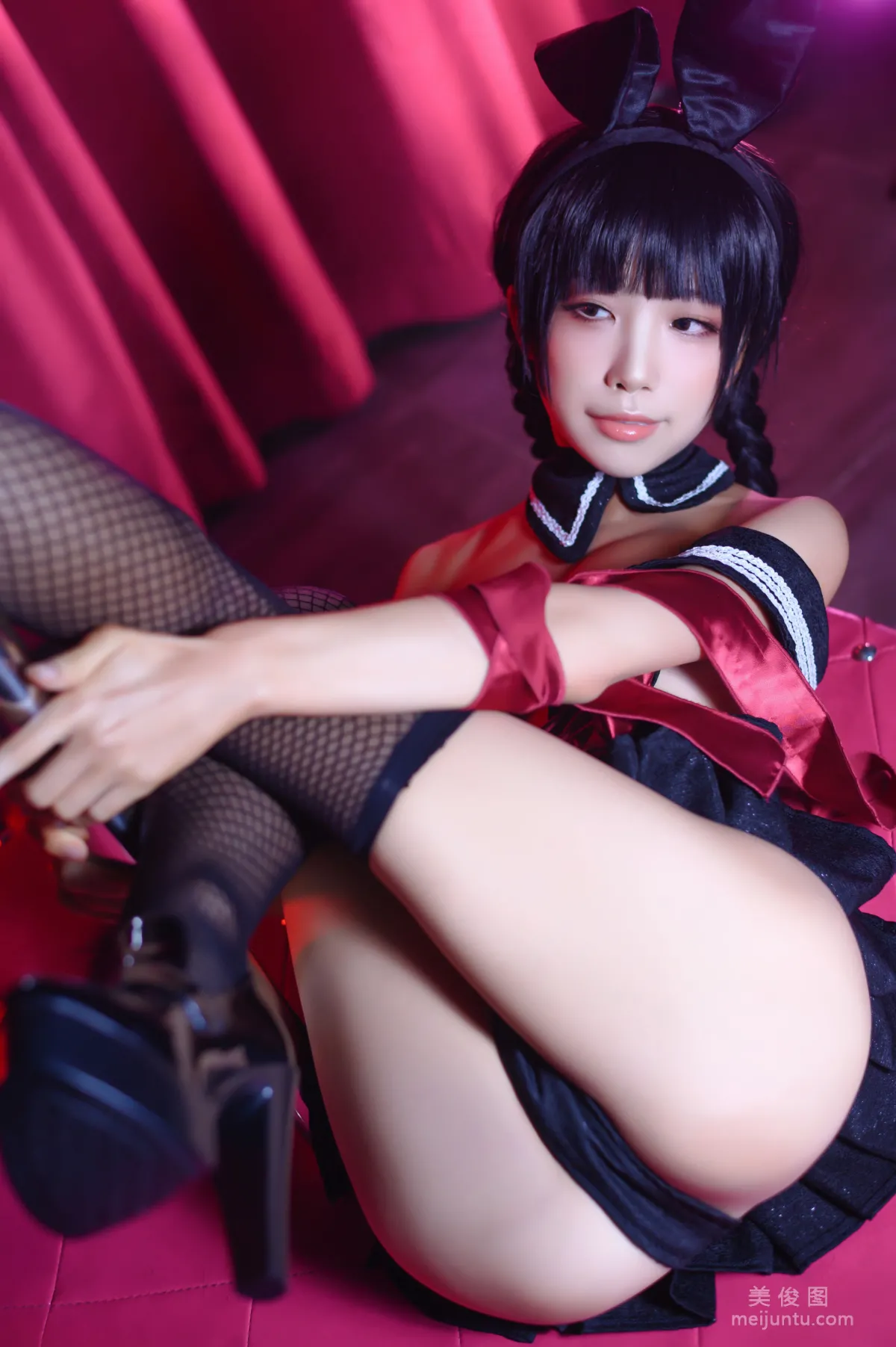 [網紅COS] 動漫博主水淼aqua 《卯月桃子》寫真集 39