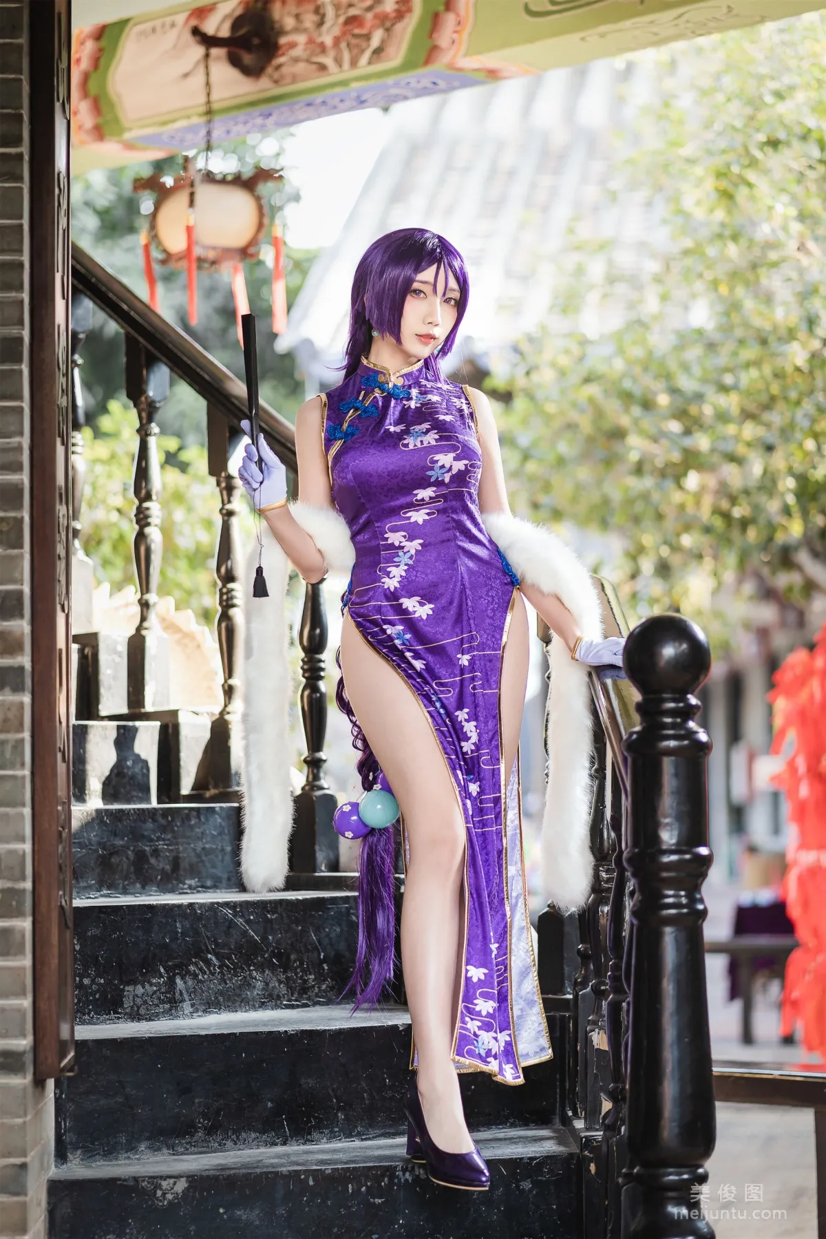[COS福利] 萌娘迷失人形QUQ 《源賴光》 寫真集 10